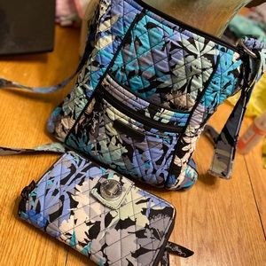 vera bradley crossbody and wallet
